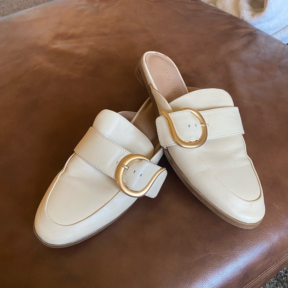 Aerosoles Grandprix Leather Upper Comfort shoe Size 8